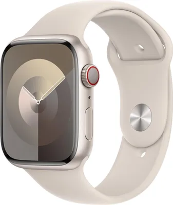 Productafbeelding van Apple Sport Band voor de Apple Watch | 44/45/46/49 mm - Maat M/L - Starlight