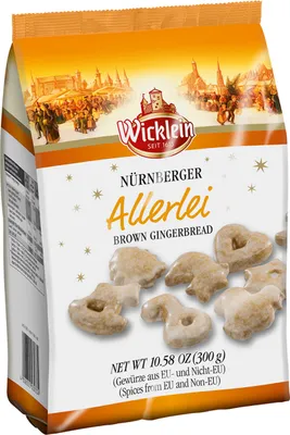 Obrázek produktu pro Wicklein Nürnberger Allerlei perník s jemnou polevou 300g
