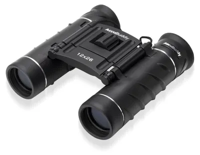 Produktbild von AccuBuddy Fernglas für Erwachsene & Kinder, leichtes & kompaktes Mini-Teleskop mit 12-facher Vergrößerung und 26-mm-Objektiven, Weitsicht für Vogel- & Sternenbeobachtung, Wandern, für Mädchen & Jungen