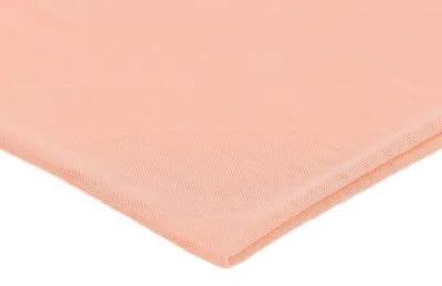 Immagine prodotto di Tessuto in rete elastica a doppia trama, color salmone, 50 x 150 cm