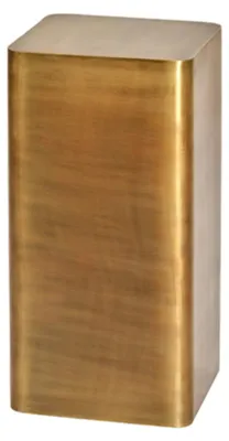 Image de Pilier en métal Light & Living ALURIO en bronze antique – 30,5x30,5x60 cm