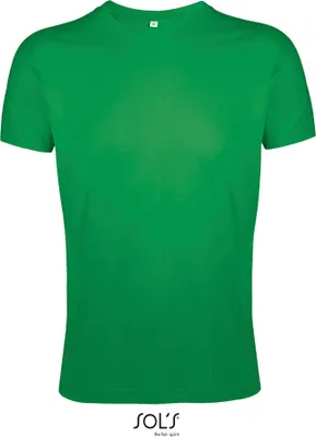 Produktbild von SOLs 00553 | Regent Fit Herren T-Shirt - Farbe: Kelly Green - Größe: XXL
