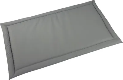 Obrázok produktu pre Vodotesné psie lôžko veľkosti 100 x 60 cm – robustné, ľahko udržiavateľné, z materiálu Codura, podložka pre malé, stredné a veľké psy, pre vnútorné aj vonkajšie použitie – farba – sivá
