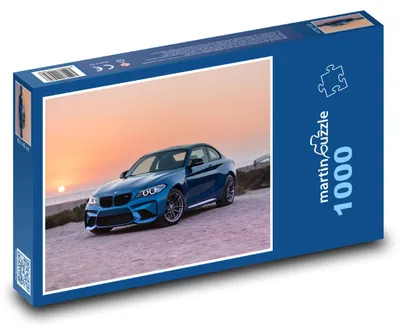 Produktbild von Puzzle 1000 Sportwagen bei Sonnenuntergang - martinpuzzle