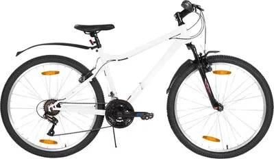 Produktbild von Mountainbike 26 Zoll – 18 Gang Schaltung, V-Brake, Stahlrahmen, All-Terrain Fahrrad – Weiß