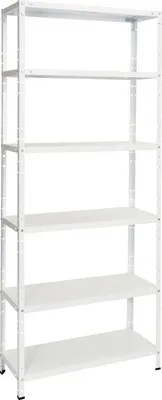 Obrázek produktu pro Kovový regál Kovona Standard ECO 1800x750x300 mm 6 polic bílý