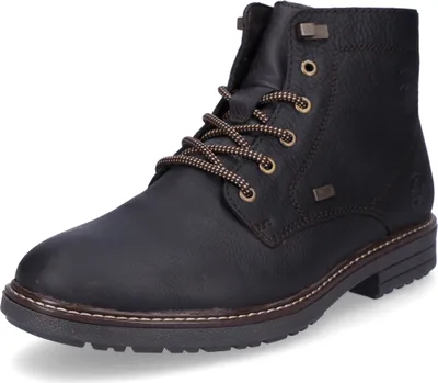 Imagen del producto de Botas Rieker con cordones, tiradores y hebillas, color marrón, talla 40