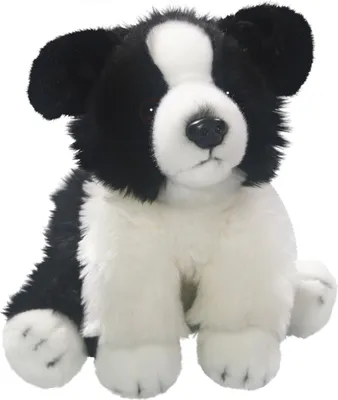 Zdjęcie produktu dla Carl Dick Border Collie siedzący ok. 25 cm 3343 Przytulanka, miękka zabawka, pluszak