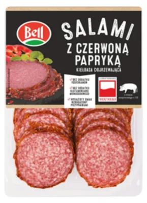 Imagen del producto de Salchichón polaco "Bel" con pimiento, 80 g