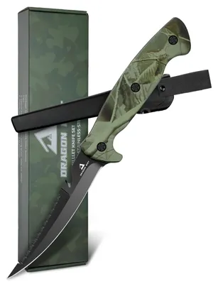 Professionelles Filetiermesser 13 cm, Karbonstahl, geschmiedet