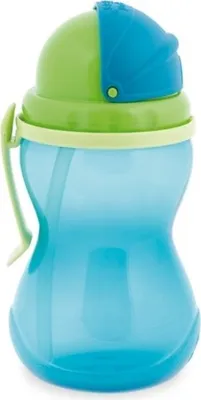 Produktbild von Hochwertige Sport-Trinkflasche, klappbares Mundstck, -frei, Blau - Ideal fr Fitness und Outdoor, Canpol Water Bottle