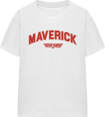 Obrázek produktu pro Top Gun - Tričko "Maverick" pro muže/dámy Uni TV16917 (L) (Bílá)