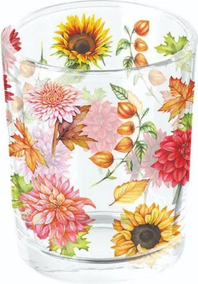 Produktbild von Ambiente Teelichthalter Herbstblüte