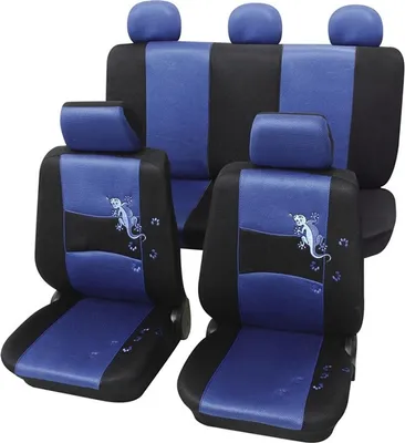 Immagine prodotto di Copri sedili per auto GECKO nero/blu