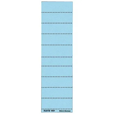Immagine prodotto di Leitz 1901-00-35 1901 Blanko-Schildchen - Karton, 100 Stück, blau