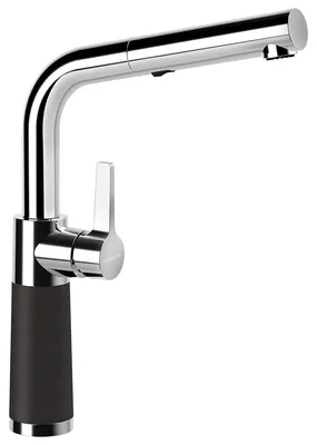 Immagine prodotto di Miscelatore SCHOCK SC-540 in ONYX con bocca estraibile / CRISTALITE PLUS®