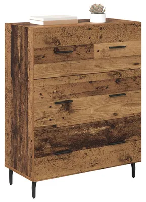 Obrázek produktu pro vidaXL Příborník z regenerovaného dřeva 69,5 x 34 x 90 cm kompozitní dřevo a železo