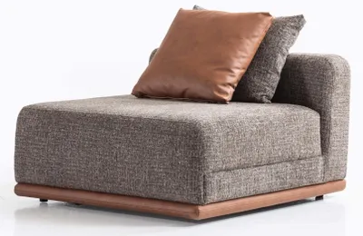 Zdjęcie produktu dla Nowoczesna sofa narożna w kształcie litery L, łącząca stylowy wygląd z wygodą