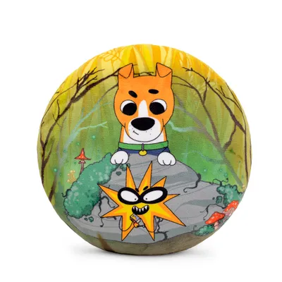 Obrázek produktu pro WP Merchandise PATRON THE DOG (kreslený) - Pes Patron & Bubuh dekorační polštářek