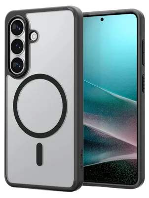 Zdjęcie produktu dla Spigen Ultra Hybrid (MagFit), Pokrowiec, Samsung, Galaxy S26, 16 cm (6.3"), Przezroczysty, Czarny