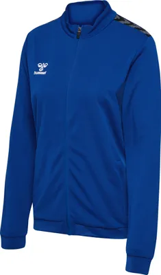 Produktbild von Hummel Authentic PL Zip Jacke Damen, blau, XXL