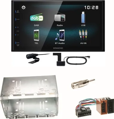 Produktbild von Kenwood DMX-125DAB USB DAB+ Einbauset für Mercedes Vito Viano W639 W447 Sprinter