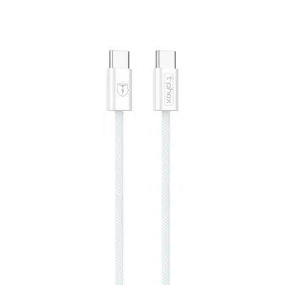 Zdjęcie produktu dla Kabel T-Phox Cc15 Series Usb-C/Usb-C 60W 3A White
