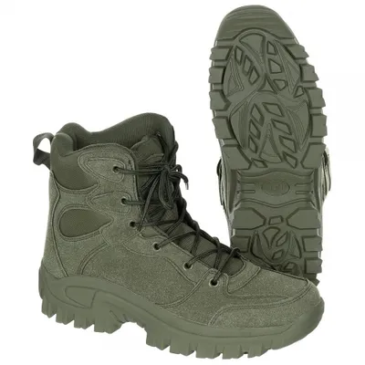 Produktbild von MFH Stiefel, "Commando", knöchelhoch, oliv