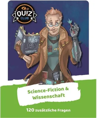 Productafbeelding van Science Fiction Quiz Club Uitbreiding – 120 vragen, geschikt vanaf 12 jaar