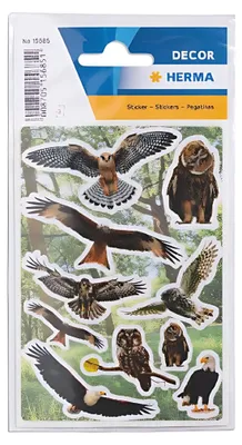 Obrázek produktu pro HERMA 15685 HERMA Nálepka DECOR Draví ptáci