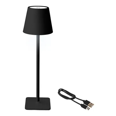 Obrázek produktu pro Stolní lampa LED Lumineo 894376 Black Metal 17 cm dobíjecí