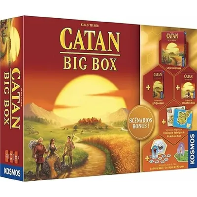 Obrázok produktu pre Stolová hra Asmodee Catan Big Box (FR)
