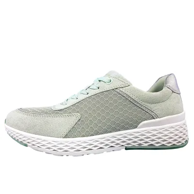 Produktbild von Marco Tozzi  Damenschuhe Schnürschuhe Sportive Sneaker Grün Freizeit, Schuhgröße:37 EU