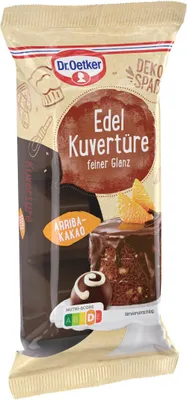 Zdjęcie produktu dla Dr Oetker Edel couverture dekoracyjna delikatna czekolada opakowanie 150g