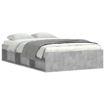 Obrázek produktu pro vidaXL Rám postele betonový šedý 120x200 cm