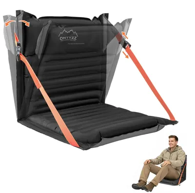 Produktbild von Faltbarer Sitzkissen mit Rückenlehne für Outdoor-Aktivitäten