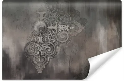 Produktbild von Muralo Selbstklebende Fototapete ORNAMENTE Beton Abstraktion Retro für Wohnzimmer Br. 450cm x Hö. 300cm