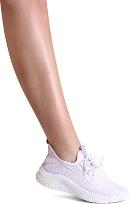 Produktbild von topschuhe24 3010 Damen Light Sneaker Plateau Slipper , Farbe:Lila, Größe:38 EU