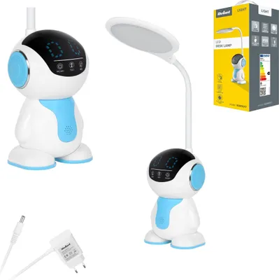 Produktbild von Kinder Schreibtischlampe LED ROBOT 3 Farben Rebel