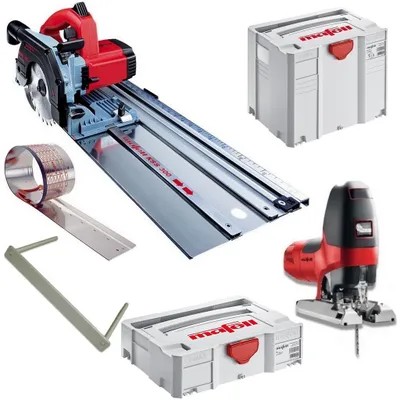 Produktbild von Mafell KSS 300 Kapp-Sägesystem MaxiMax 916702 + Stichsäge P1 cc im Max 917103