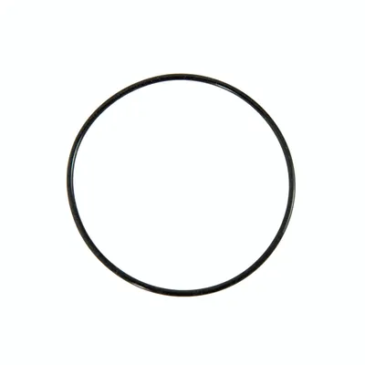 A black O-ring is shown against a white background.