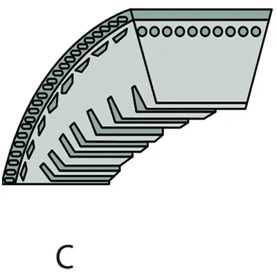Obrázek produktu pro Ozubený řemen 5/8" x 41,14", 15,9 x 1045 mm
