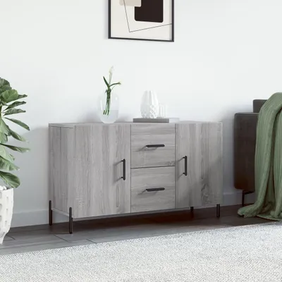 Image de vidaXL Sideboard Gris Sonoma 100x36x60 cm Bois composite