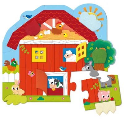 Produktbild von GOULA - XXL-Puzzle Überraschungsbauernhof