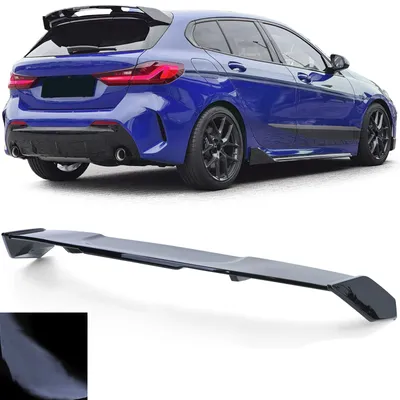 Productafbeelding van DaksPOiler, achterspoiler, zwart glanzend, voor BMW F40 (2019-), met M-pakket