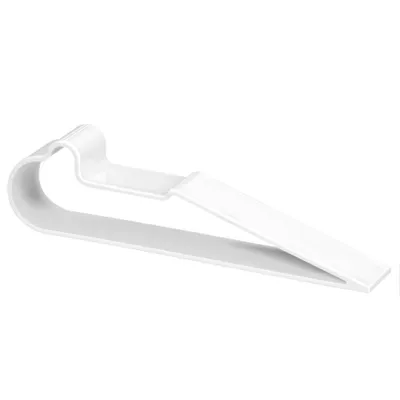 Produktbild von WAGNER Türkeil FLEX - 200 x 30 x 53 mm, Kunststoff weiß, zum Unterschieben, schützt Tür und Wand - 15693501