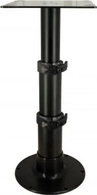 Produktbild von Springfield Tischbein mit Gasdruckverstellung "BLACK EDITION" 3-Stufen Höhe = 335-714mm