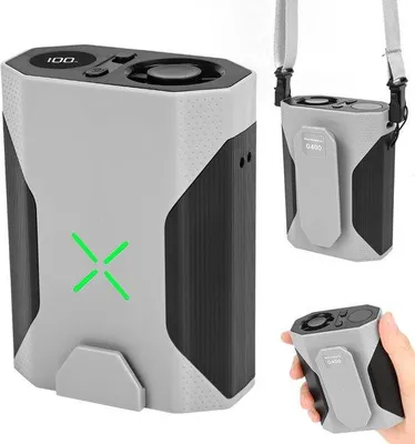Produktbild von Azomor® Tragbarer Mini-Ventilator mit Taillenklemme und USB-Ladefunktion zur Kühlung