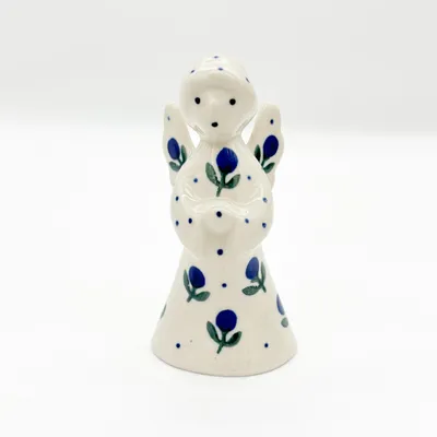 Produktbild von Dekofigur Handbemalter Engel Bunzlauer Keramik, ca. 9,5 cm