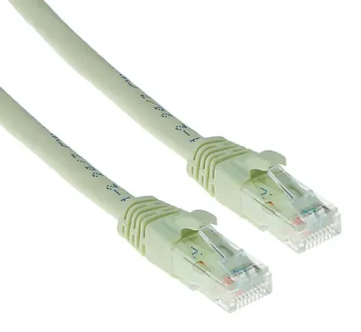 Image de ACT CAT6A UTP, 10 m, Cat6a, U/UTP (UTP), RJ-45, RJ-45, Ivoire